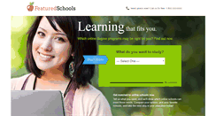 Desktop Screenshot of featuredschools.com